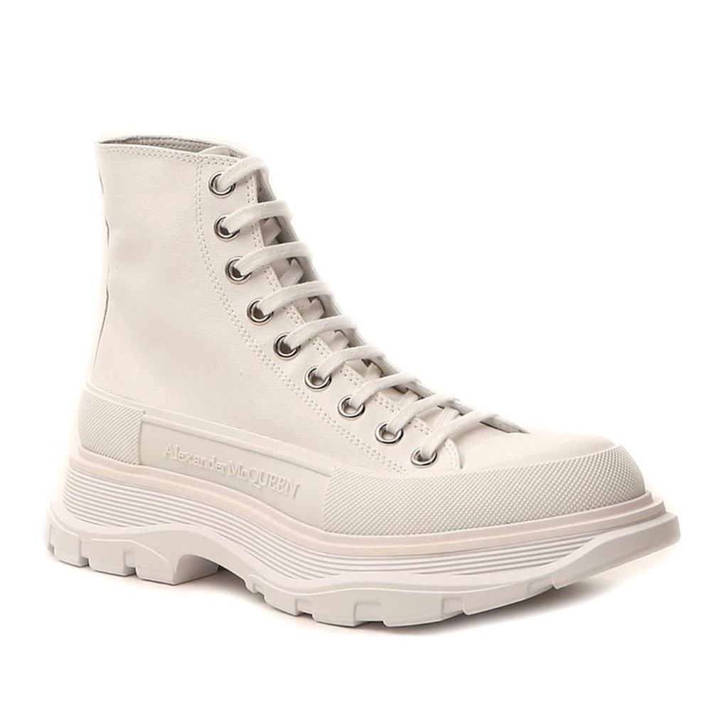 Alexander McQueen Tread Slick High-Top Sneaker Size 38.5
